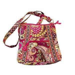 Vera Bradley Crossbody Hipster Bag – Retired “Very Berry Paisley” Pattern